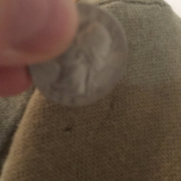 VTG embroidered flower bottom front cardi - Picture 8 of 8